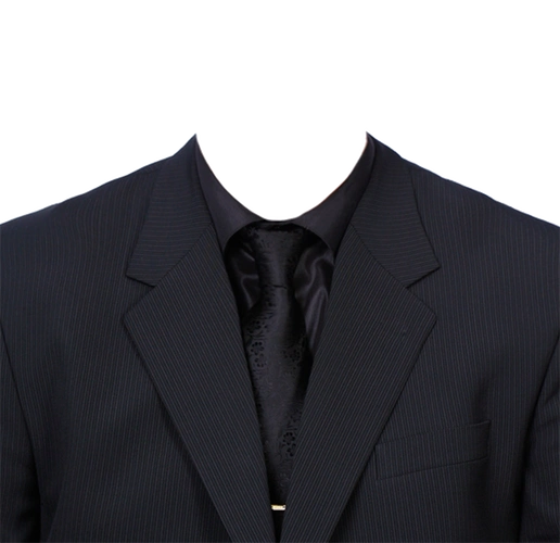 大学生免冠证件照黑色西装证件照蓝色西装证件照正装证件照免抠素材