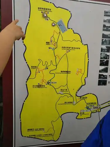 歌乐山烈士陵园导览图