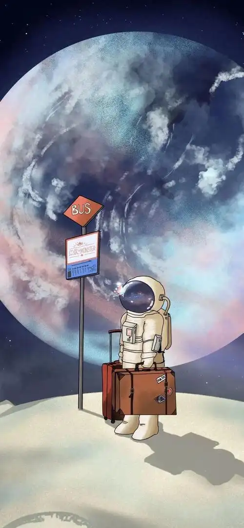 个性潮酷全面屏壁纸