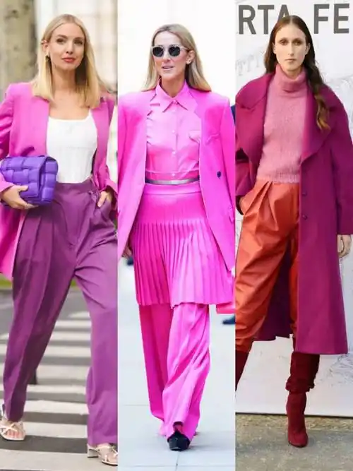 玫红色搭配什么颜色最好看:最新玫红色最绝配的配色技巧