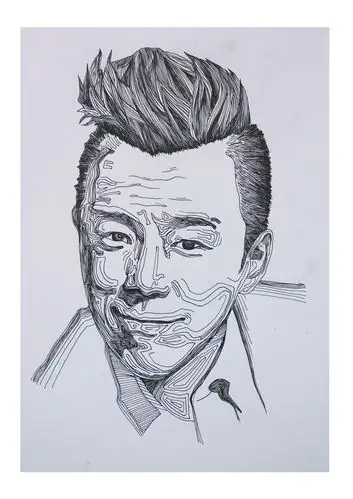 黄渤头像手绘--简笔画大全