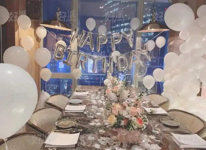 上海小型生日派对场地布置效果图 - 【好派生日策划公司】