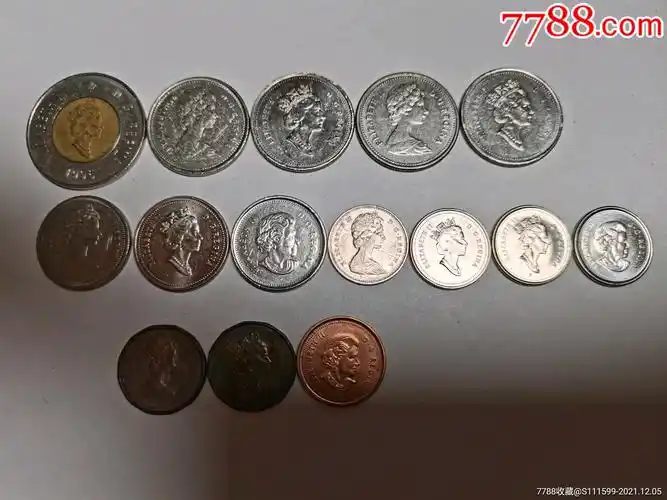 加拿大硬币15枚