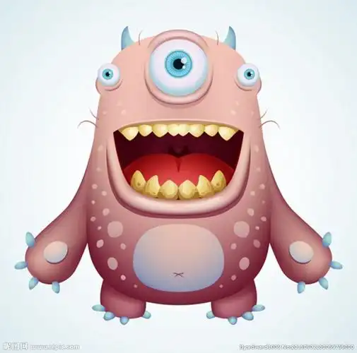 卡通动画卡通小怪物