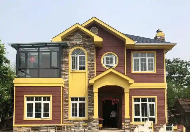 回到故乡建造一座农村小别墅悠闲的田园享受生活