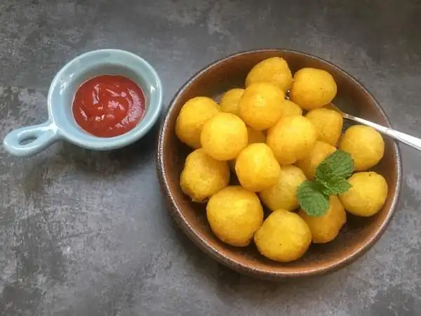 冉冉妈wap做的炸土豆球