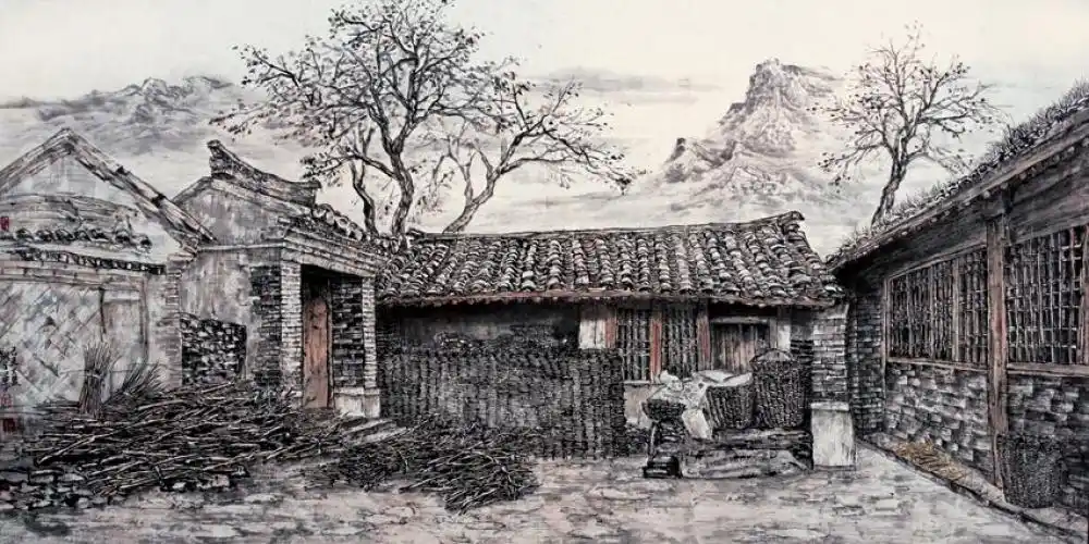 刘学军作品欣赏:老屋