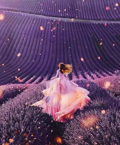 春暖花开花海人像这样拍照美翻了