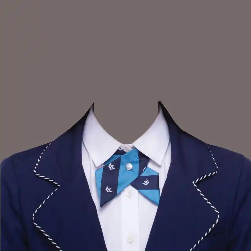 证件照服装模板/高清原图 实现证件照自由