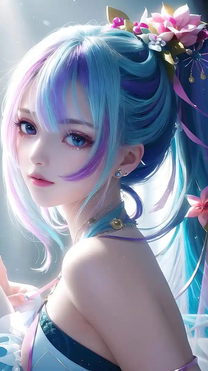 [鼓掌]#送你好看的手机壁纸# #最美动漫女神