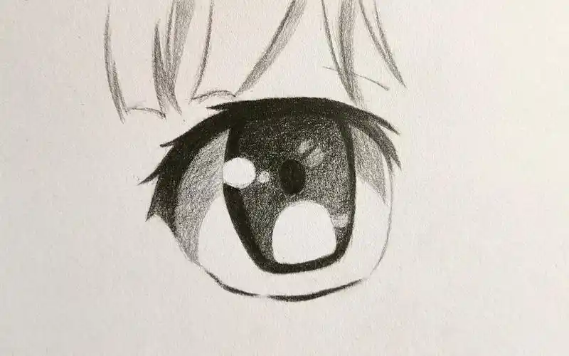 动漫眼睛这样画也太简单了吧教程适合新手哦一起来画画吧