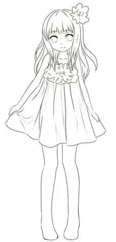 简笔画教程满满干货ins大神教你零基础画出超细腻的动漫人物附超多