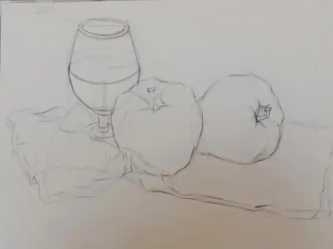 素描静物组合