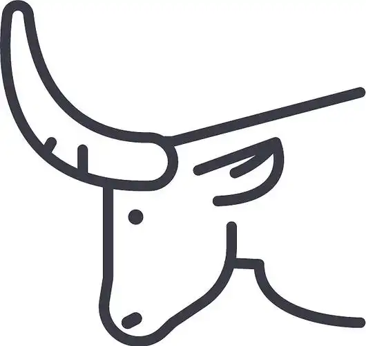 牛头线图标签约图片