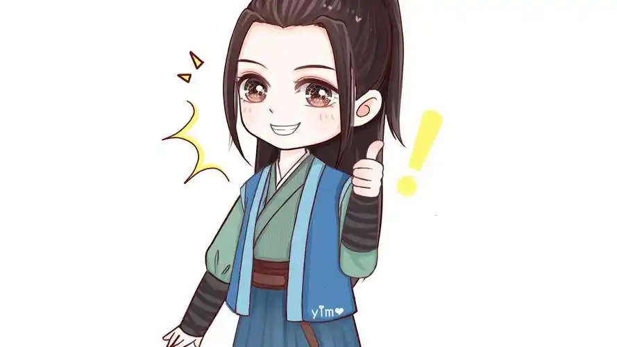 q版任嘉伦古装可爱迷人写真