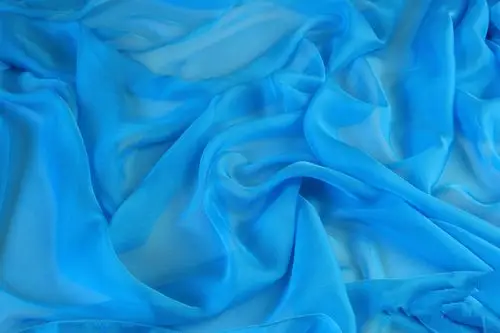 韩版 湖蓝色女士真丝围巾 桑蚕丝丝巾 纯色超长丝巾披肩 厂家直销