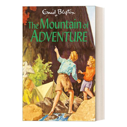 英文原版 the mountain of adventure 伊妮德·布莱顿 少年冒险团系列