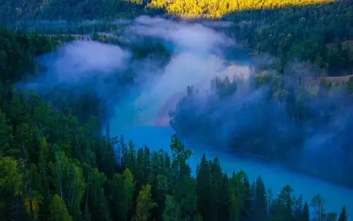 喀纳斯超美仙境图片桌面壁纸_风景壁纸_壁纸下载_美桌网