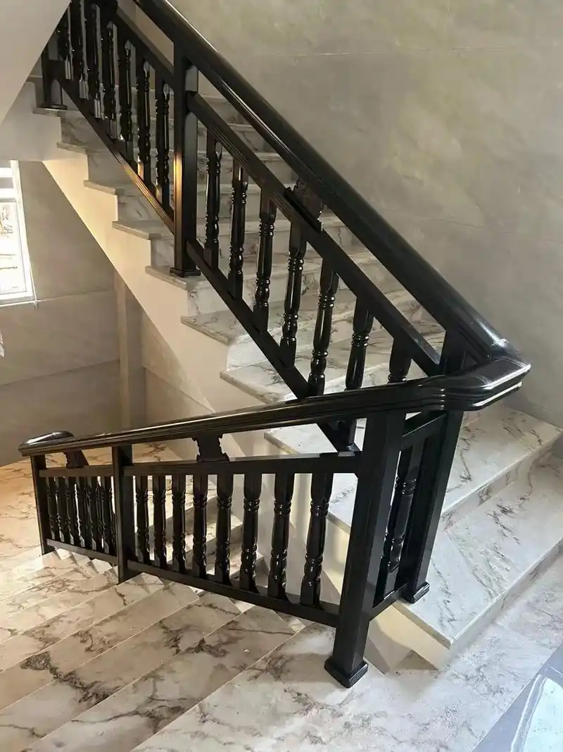 楼梯护栏最新款式2024铝合金楼梯扶手栏杆围栏批发大泉州包粮包安装