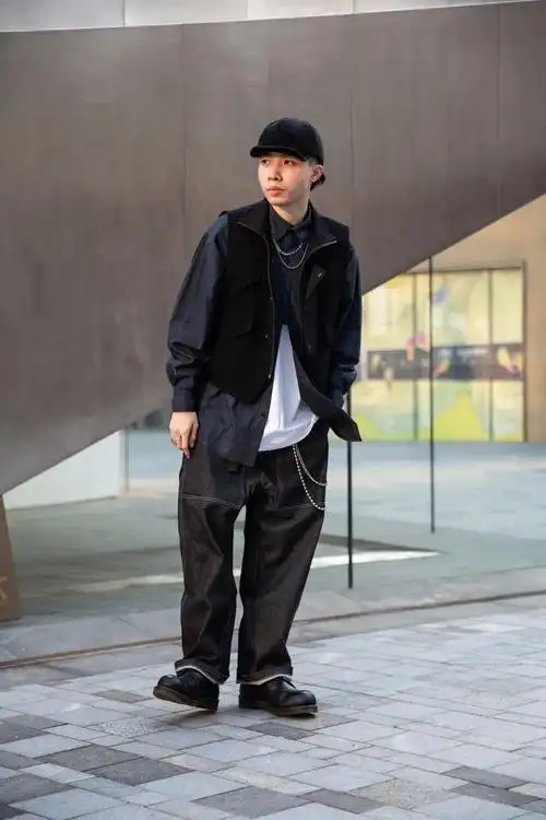 5位小哥示范日常牛仔裤穿搭_男士牛仔裤_什么值得买