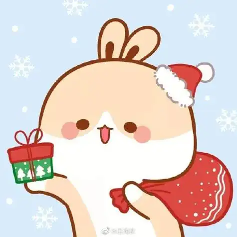 可爱小兔子闺蜜头像