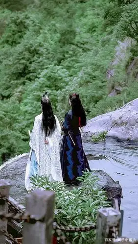 《陈情令》肖战王一博背影大合集,每一幅都是名场面,我不淡定了