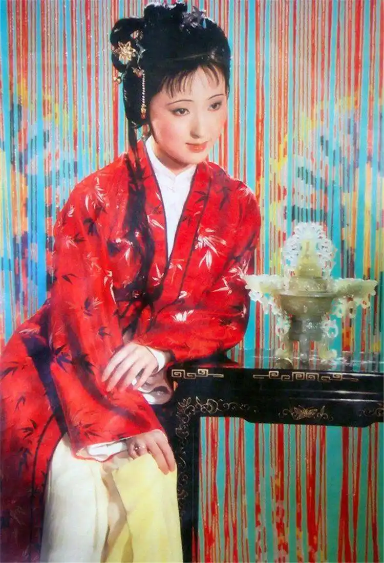 87版红楼梦的定妆照,那时候的美女才是天然美,谁惊艳到你了?