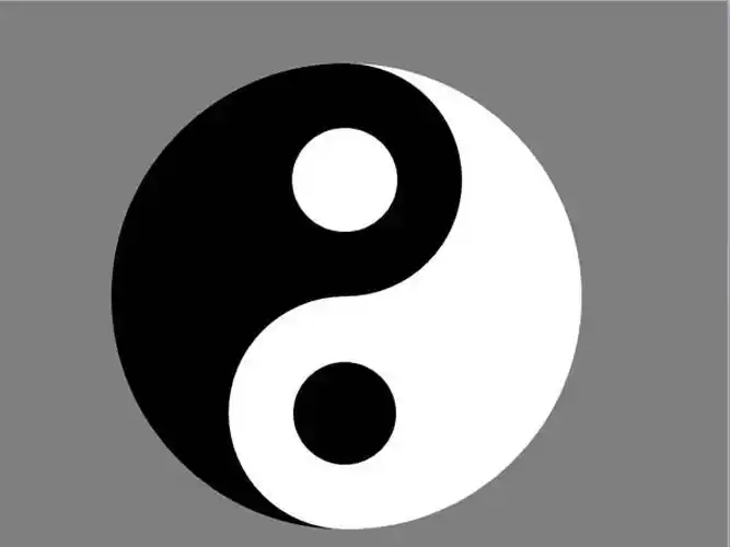 ppt怎么制作旋转的八卦太极图动画效果?