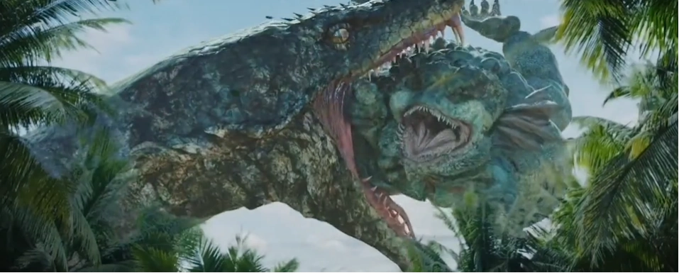 大蛇2人类被困孤岛对决变异巨蟒作死父亲上演巨蟒版飓风营救