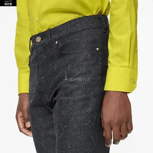 【包邮包税】 lv路易威登 21年秋冬 男士 休闲裤 monogram 牛仔裤 1