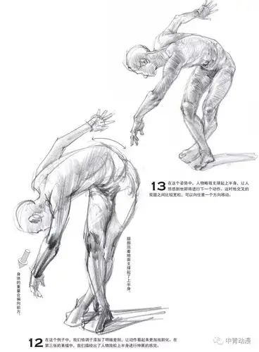 速写如何快速勾勒出自由舞蹈姿势中的动态