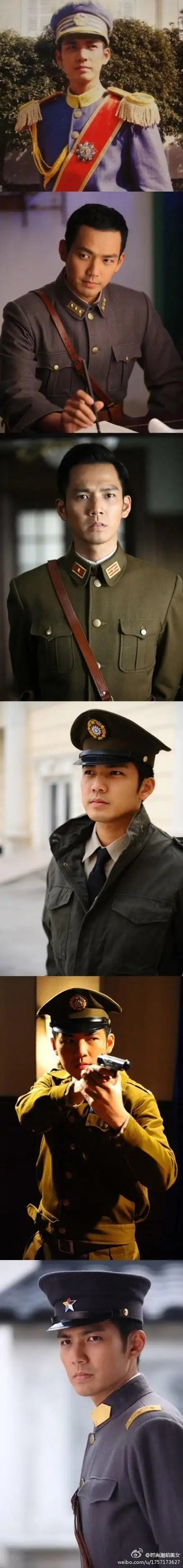 军装控钟汉良慕容沛林