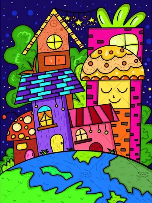 美术教程,图片作品和视频教程均有,一起来画画吧～96带水印图为原创