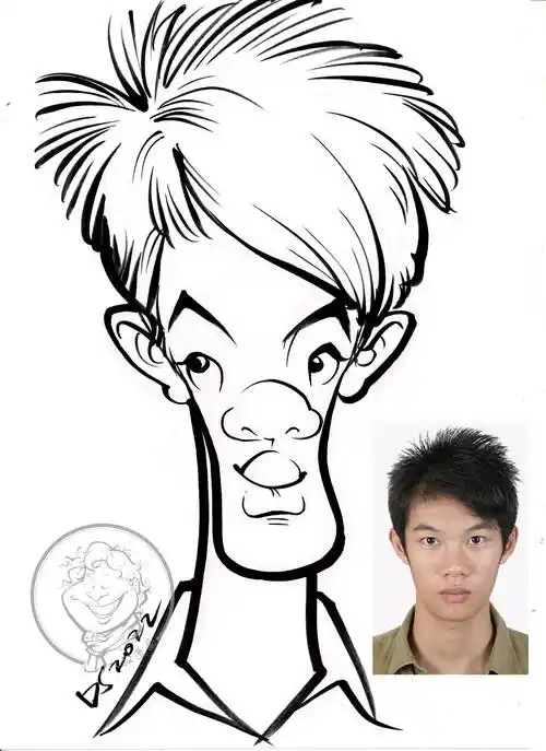 边画边讲解漫像夸张变形技法