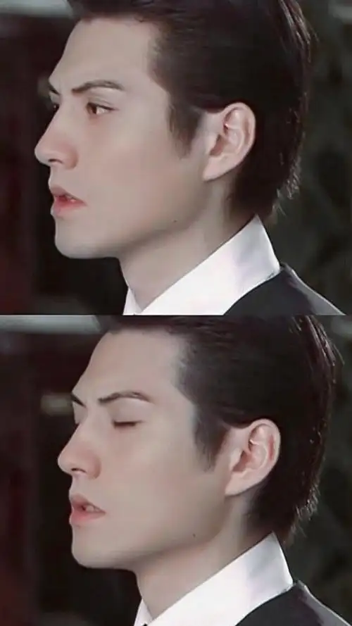 严屹宽:完美的侧脸杀,霸道总裁的模型