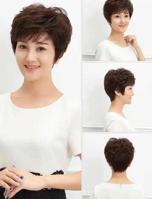 50岁的女人圆脸适合什么发型优质