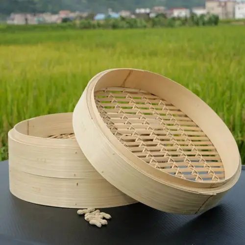 包子大号荷叶竹制竹编蒸锅笼屉蒸笼