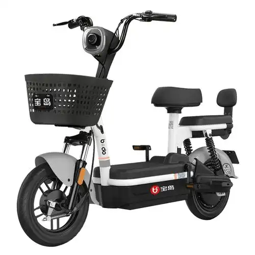 宝岛新国标电动车自行车电瓶车锂电池代步男女成人小型车轻便电车