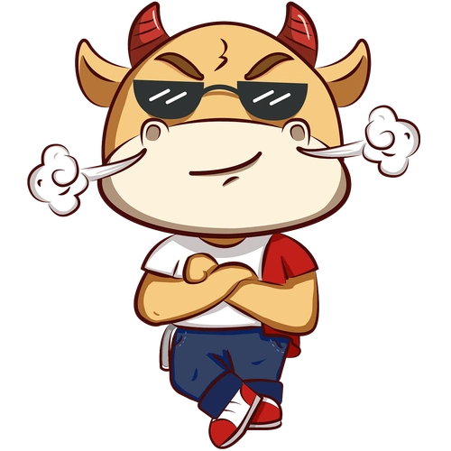 牛ip形象设定 表情包