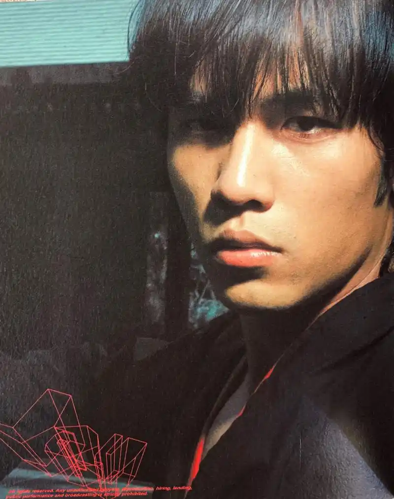 2001年的性感周杰伦 787878 发行第二张专辑《范特西》时期的