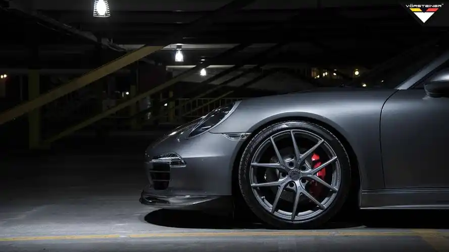 保时捷991v-gt黑色炫酷跑车电脑壁纸