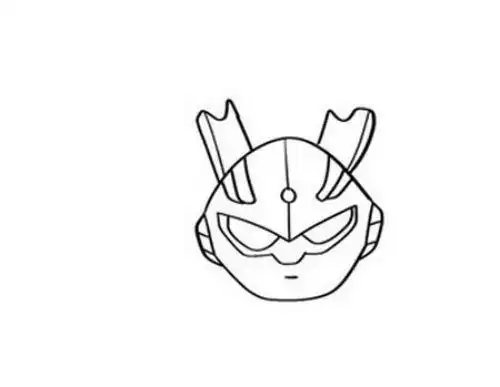 帅气全身赛文奥特曼简笔画怎么画彩色赛文奥特曼简笔画教学