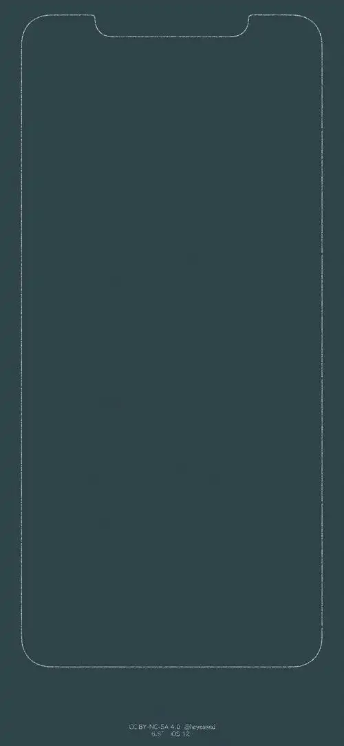 iphonexsmax边框发光壁纸大全苹果xsmax黑色发光边框壁纸