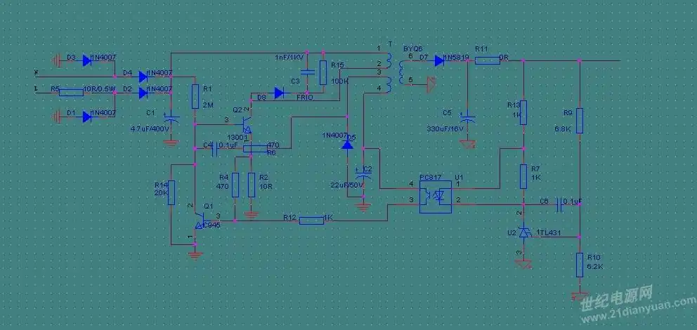 开关电源炸开关管