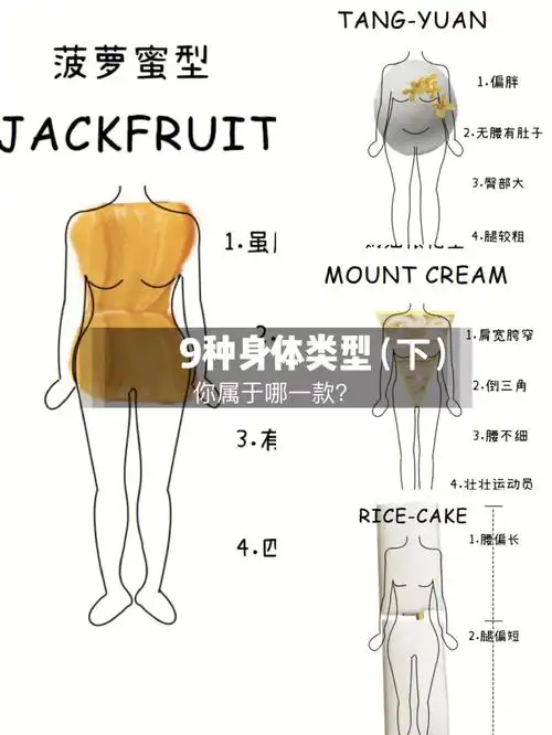 9种身材体型下原创手绘之你属于哪一款