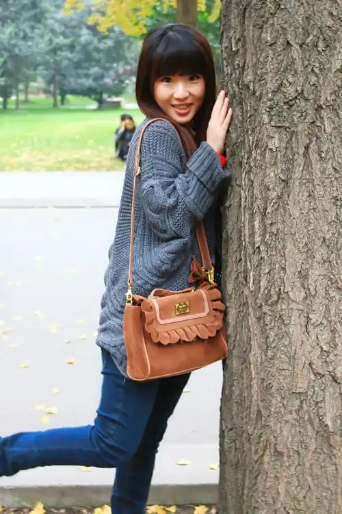 照片详细 - 大学少女时期的我哈哈哈 侯姝