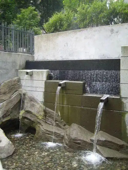 水景中的出水口设计完美创意