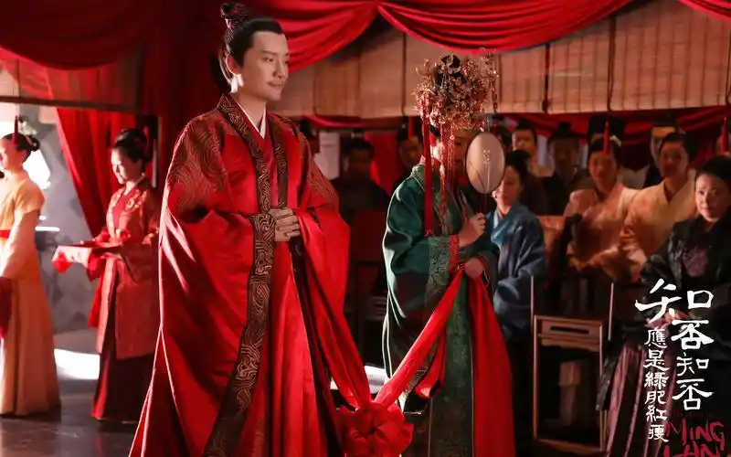 《知否知否应是绿肥红瘦》赵丽颖冯绍峰结婚图片壁纸