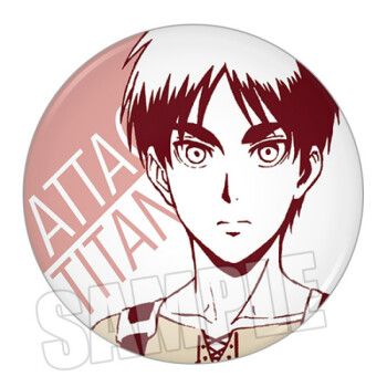 进击的巨人吧唧attackontitan利威尔兵长三笠艾伦徽章挂件现货f3艾伦