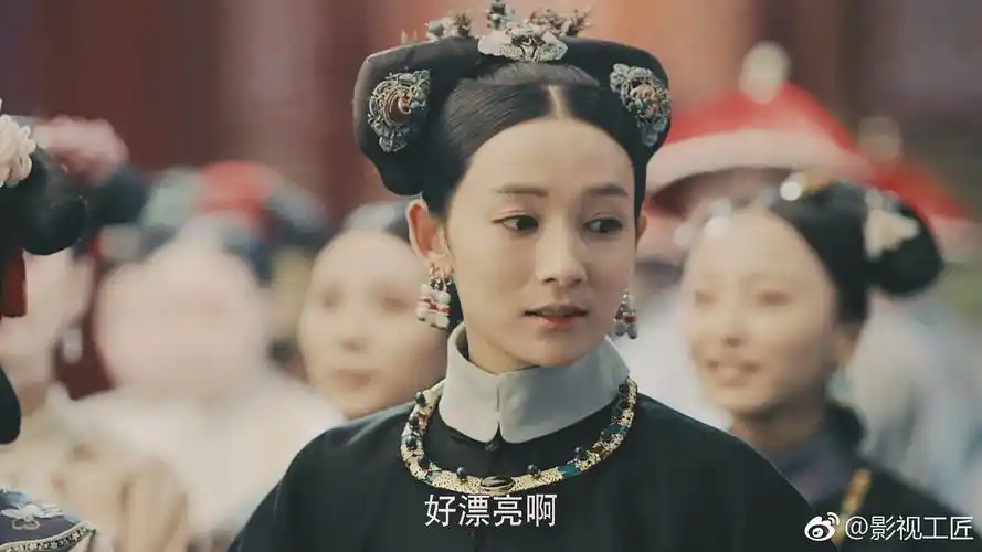 延禧赢家陆晚晚,现实中也是赢家,出道就被于正钦点主演的《延禧攻略》